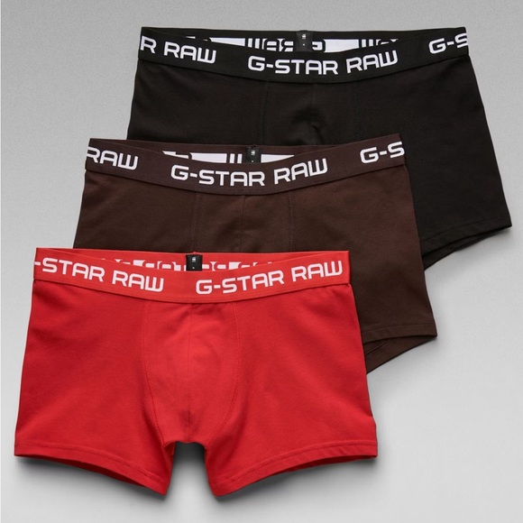 Heren Boxers G Star Ondergoed Boxershorts Set Van Zwart G-STAR® BE